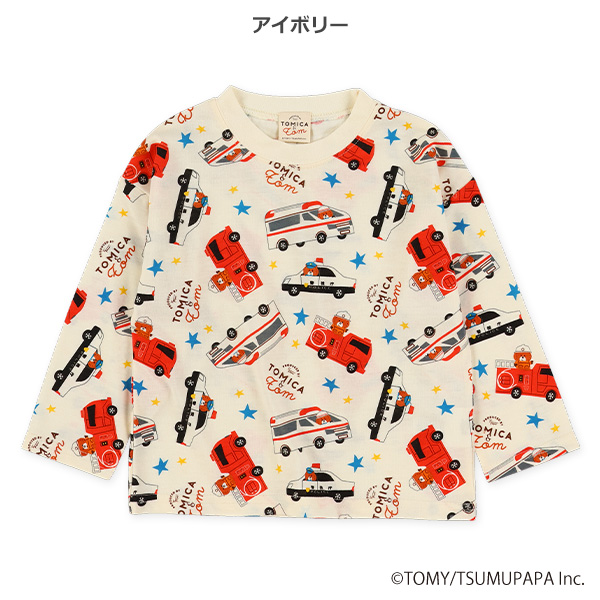 長袖Tシャツ（トミカとトム）