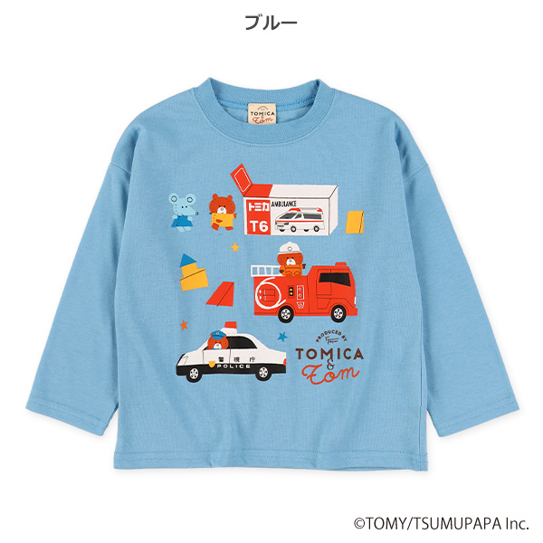 長袖Tシャツ（トミカとトム）
