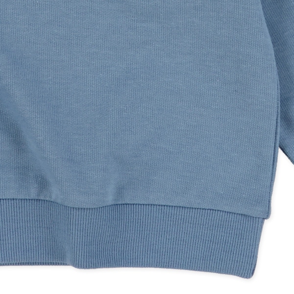 裏毛アニマル前後プリント薄手トレーナー