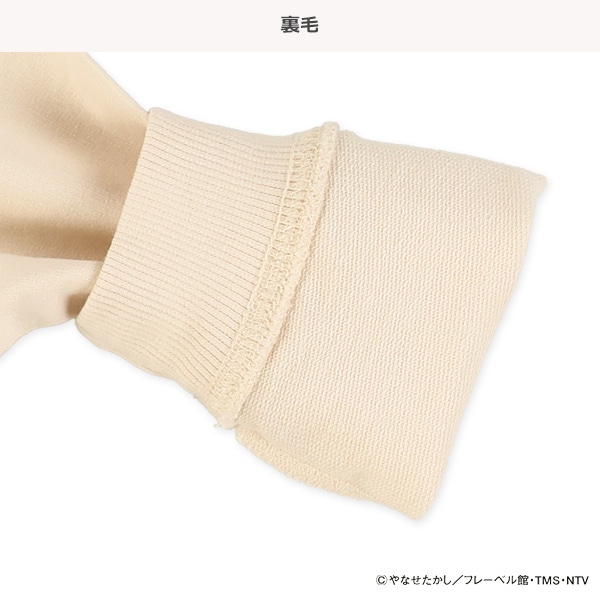 裏毛プリント薄手トレーナー（アンパンマン）