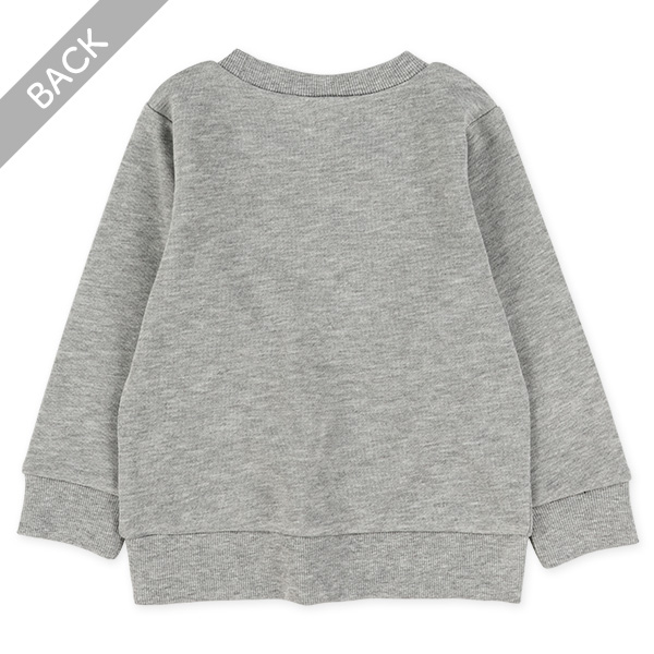 裏毛アニマルとび出しトレーナー