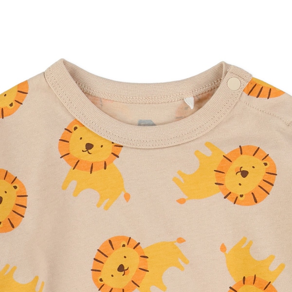 アニマル総柄長袖Tシャツ