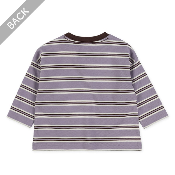 マルチボーダー長袖Tシャツ