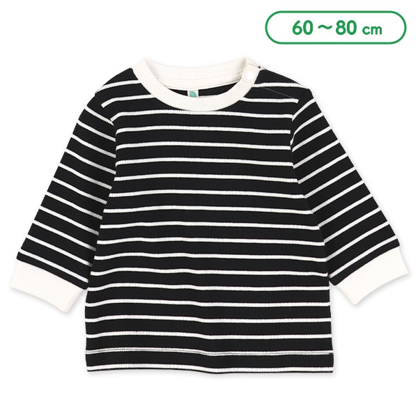テレコボーダー長袖Tシャツ