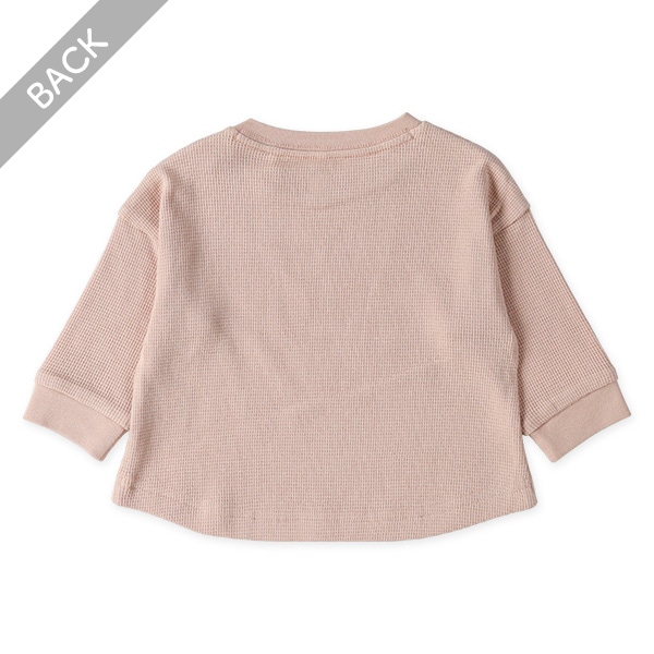 ワッフル長袖Tシャツ