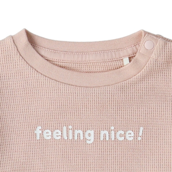 ワッフル長袖Tシャツ