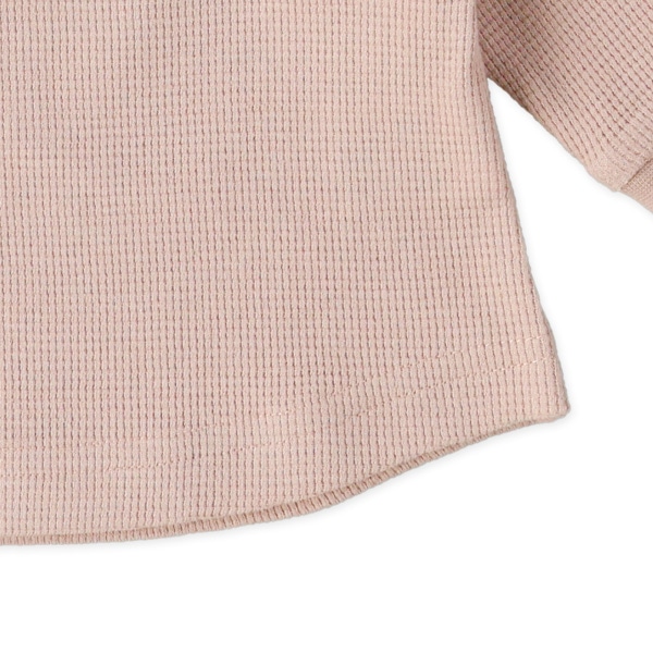ワッフル長袖Tシャツ