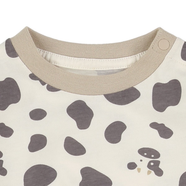 うし総柄長袖Tシャツ