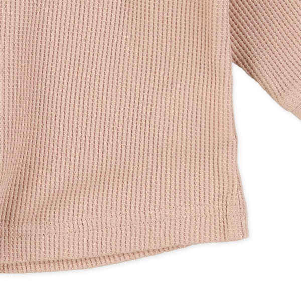 ワッフル長袖Tシャツ