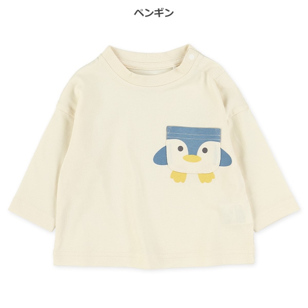 ポケットアニマル長袖Tシャツ