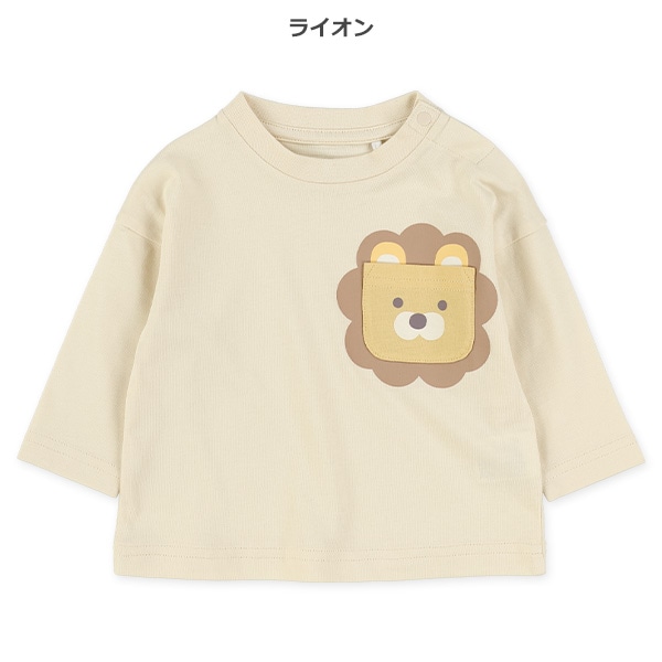 ポケットアニマル長袖Tシャツ