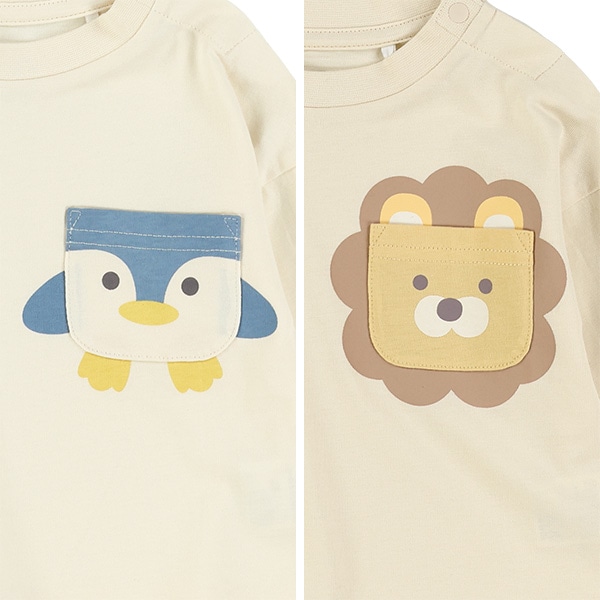 ポケットアニマル長袖Tシャツ