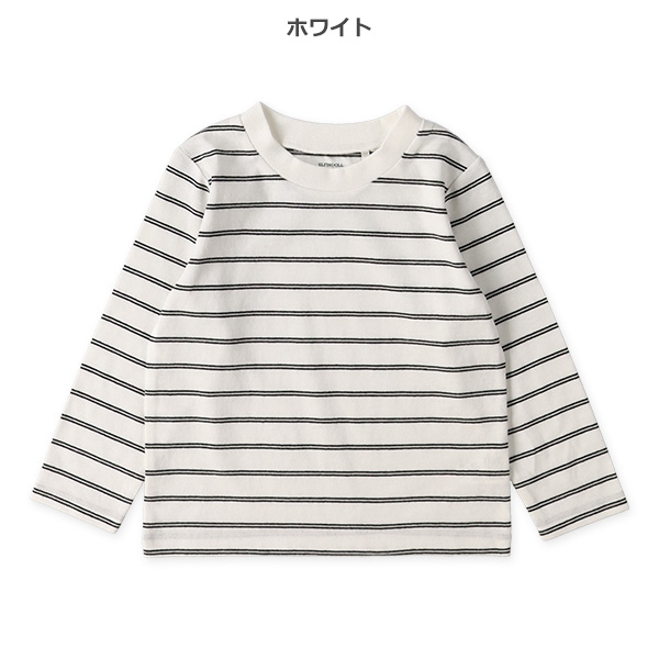 マルチボーダー長袖Tシャツ