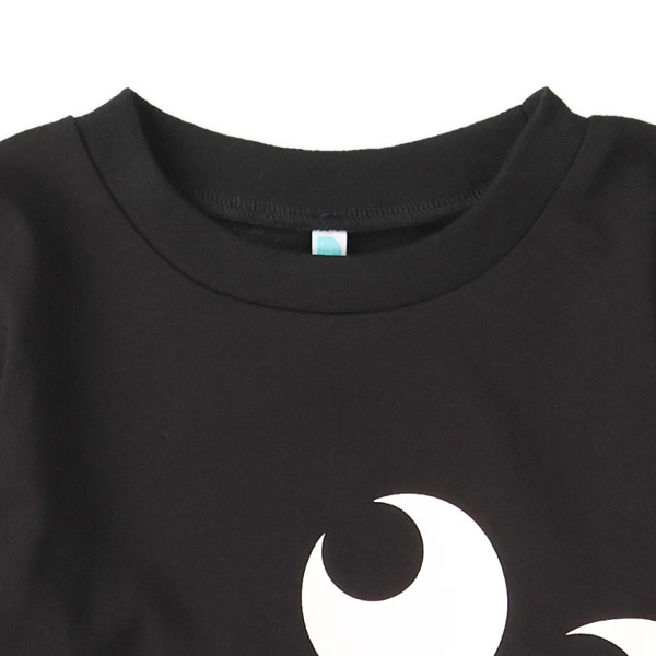 フェイスレイヤード風長袖Tシャツ