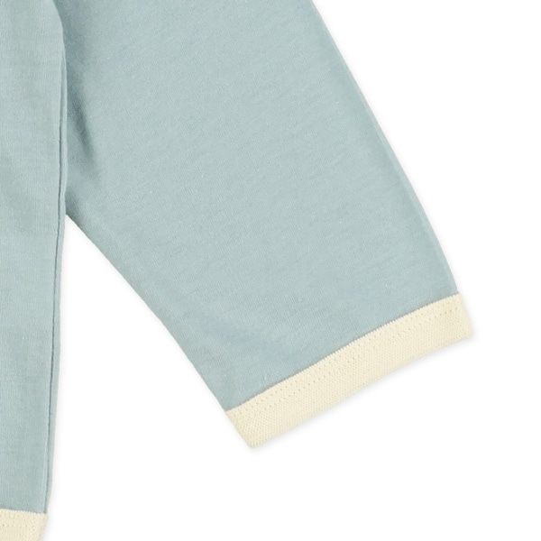 パイピングロゴ長袖Tシャツ