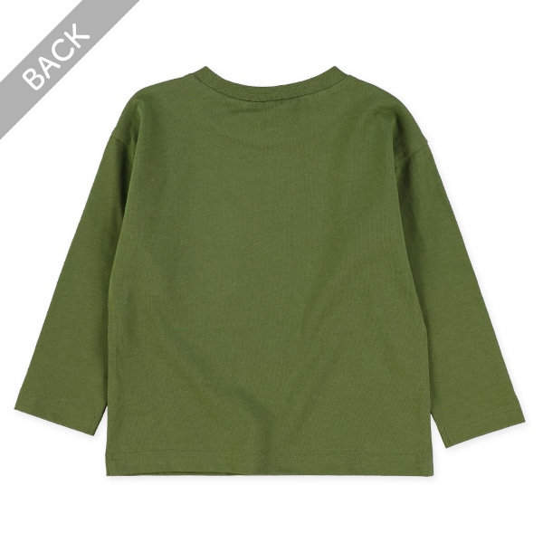 チケット付きポケット長袖Tシャツ