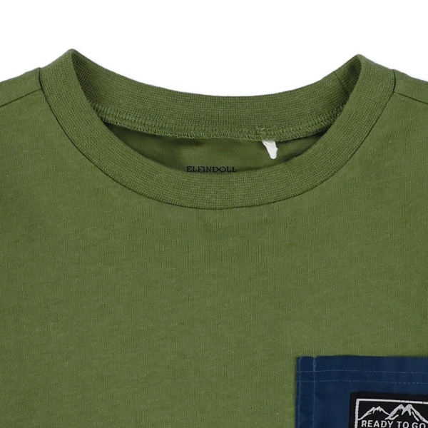 チケット付きポケット長袖Tシャツ