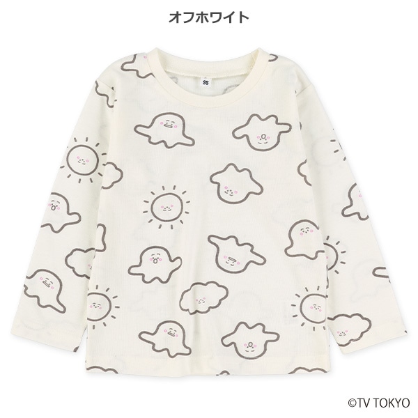 総柄長袖Tシャツ（シナぷしゅ）