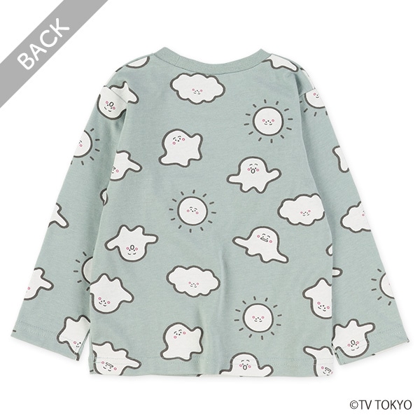 総柄長袖Tシャツ（シナぷしゅ）