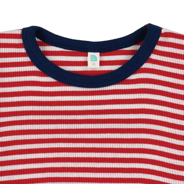 スパンテレコボーダー長袖Tシャツ