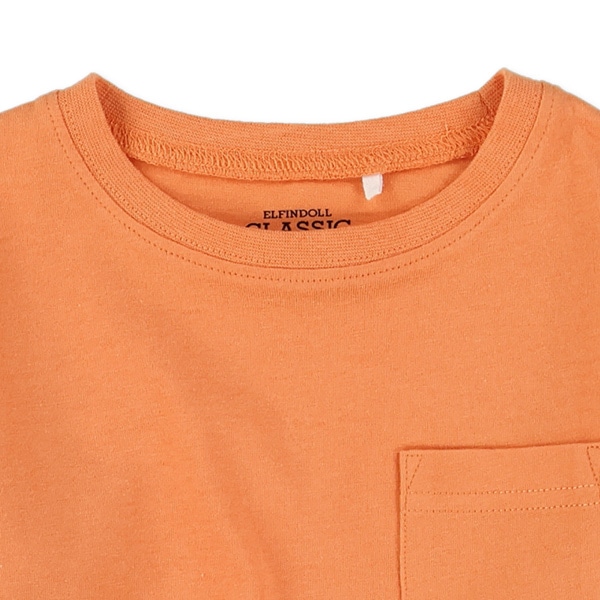 袖レイヤード風長袖Tシャツ