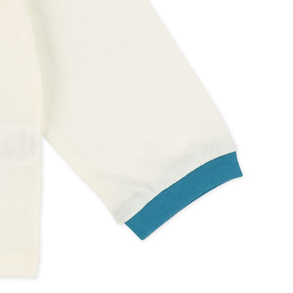 くるまプリント長袖Tシャツ