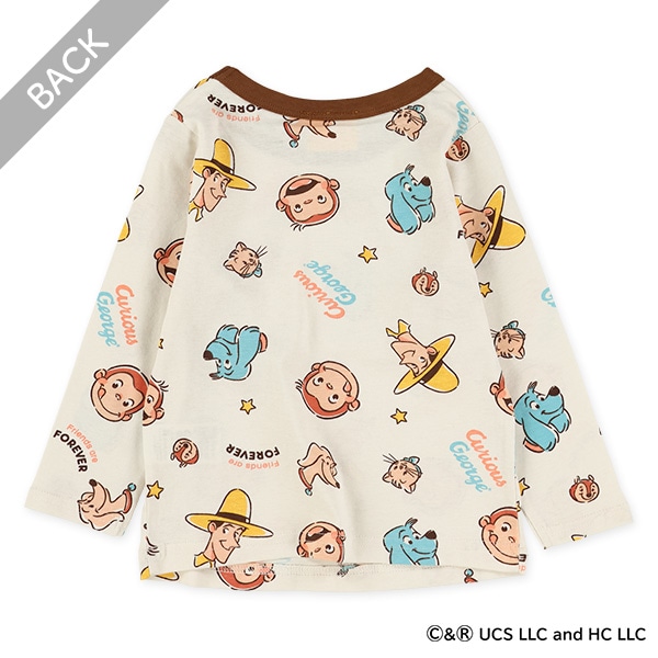 長袖Tシャツ（おさるのジョージ）