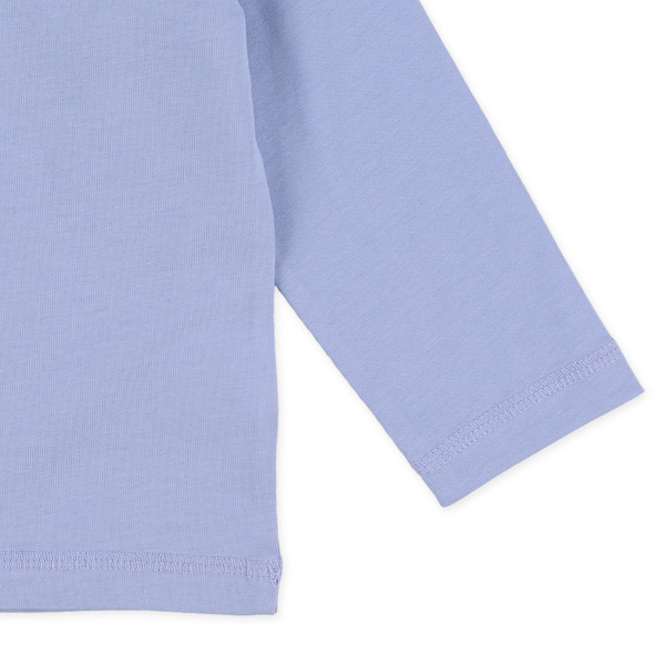 切り替えワンポイント長袖Tシャツ