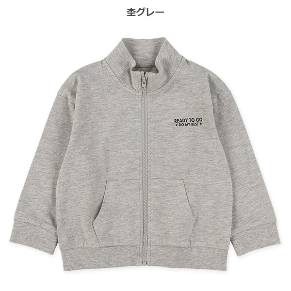 胸ロゴスエットジャケット