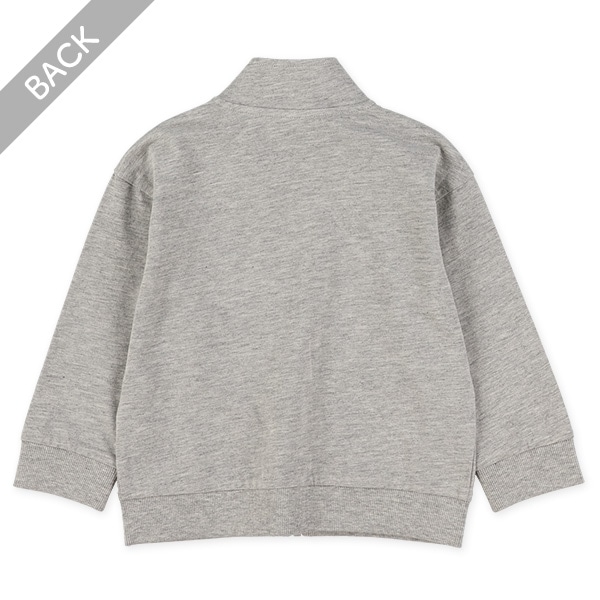 胸ロゴスエットジャケット