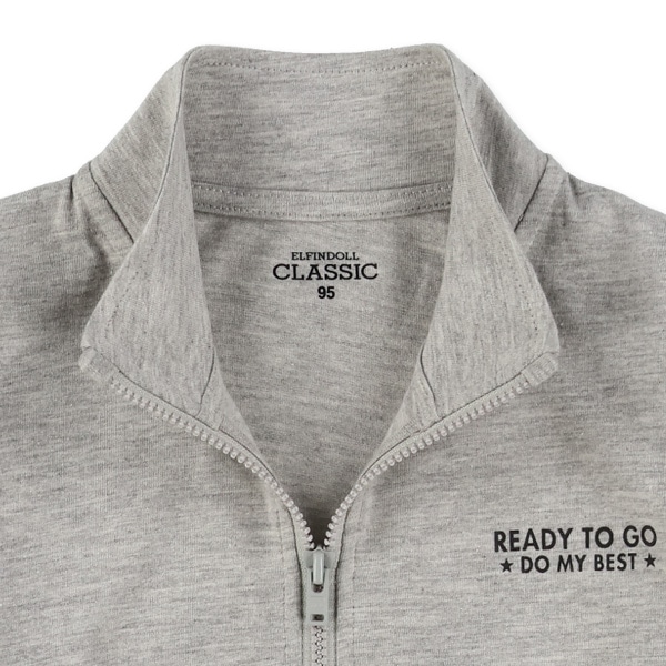 胸ロゴスエットジャケット