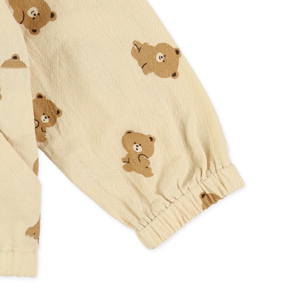 楊柳ガーゼブルゾン