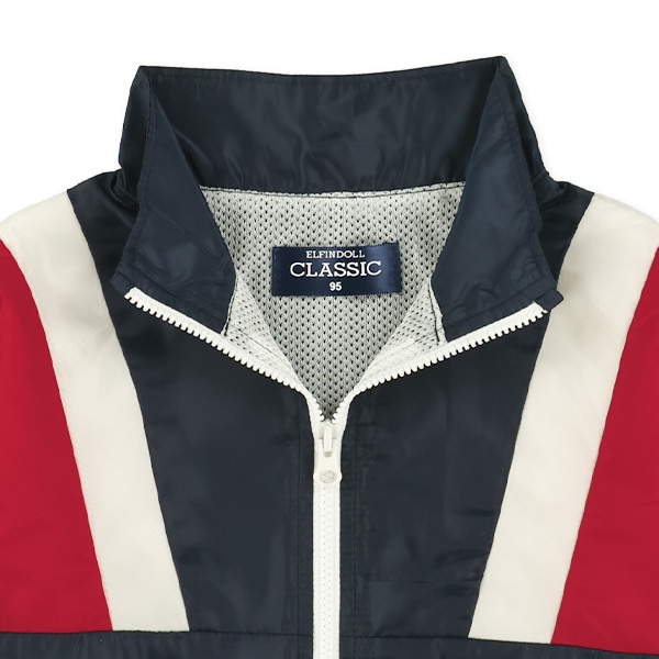 裏メッシュ肩切り替えジャケット