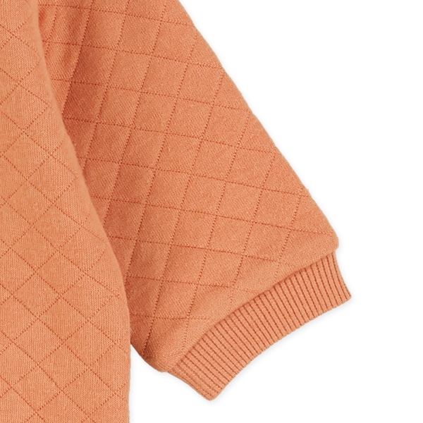 キルトくまアップリケ付きトレーナー