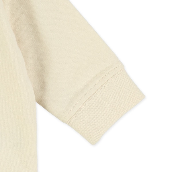 裏毛パイル恐竜アップリケトレーナー