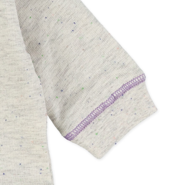 裏毛カラーネップステッチトレーナー