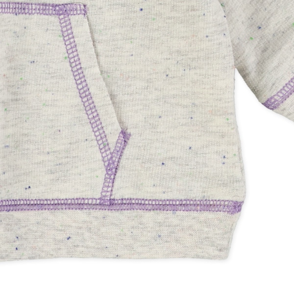 裏毛カラーネップステッチトレーナー