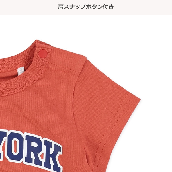 カレッジロゴ半袖Tシャツ