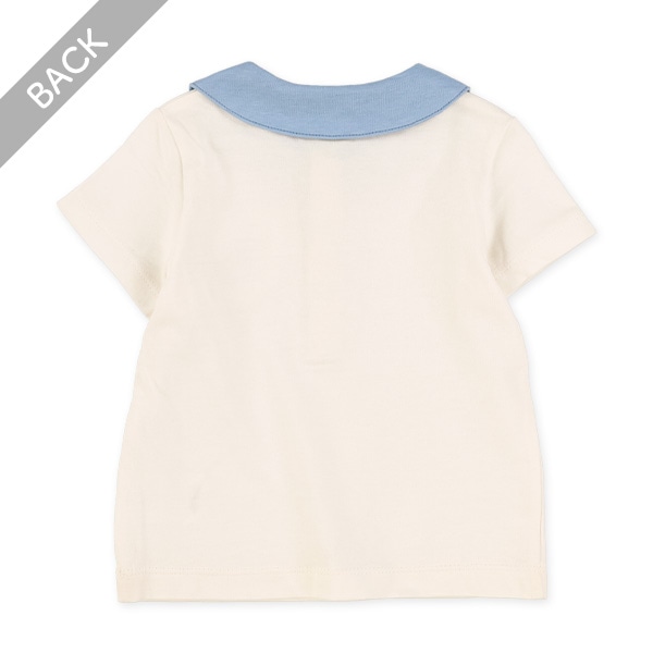 襟付きポケット半袖Tシャツ