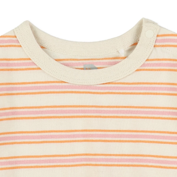 先染めマルチボーダーフレンチTシャツ