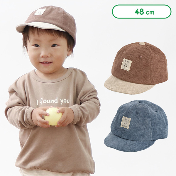 コーデュロイソフトキャップ