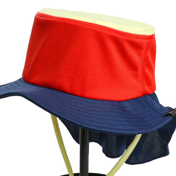 水陸両用冷感速乾垂れ付きハット