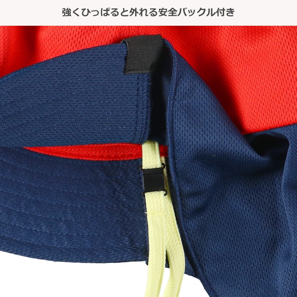 水陸両用冷感速乾垂れ付きハット