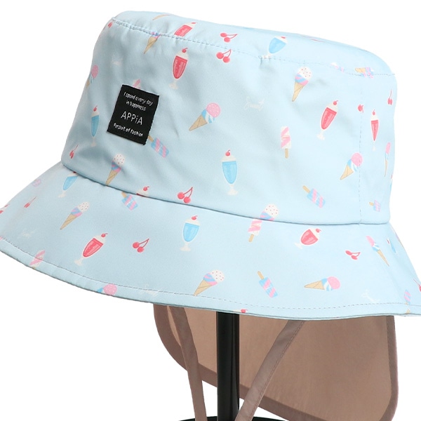 撥水遮光垂れ付きバケット