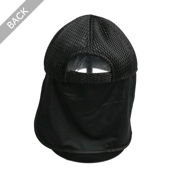 水陸両用垂れ付き3Dメッシュキャップ