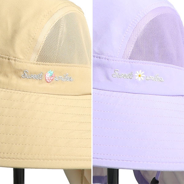 ゆったり日除けハット