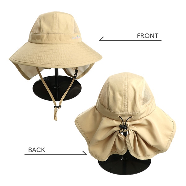 ゆったり日除けハット