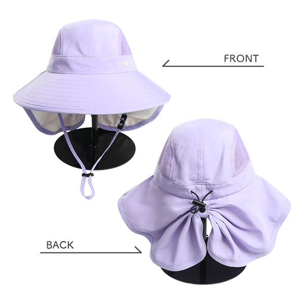 ゆったり日除けハット