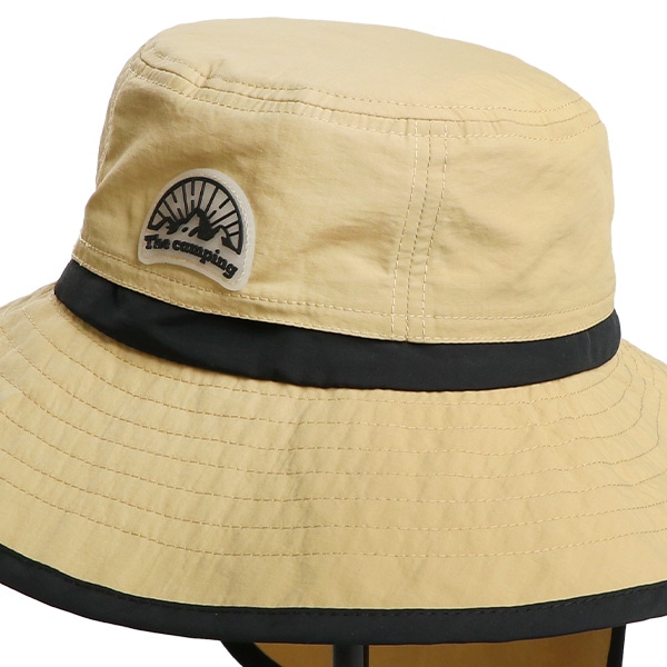 垂れ付きベンチレーションハット（ベージュ）