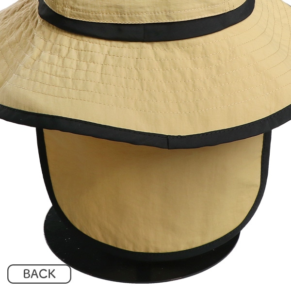 垂れ付きベンチレーションハット（ベージュ）